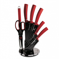 Berlinger haus zestaw 8 noży na stojaku