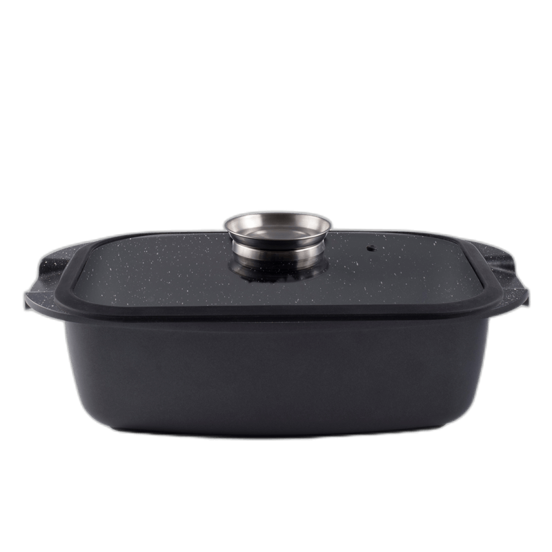 Granitex Brytfanna 32 cm Ilag Xera Dur 2 z pokrywą